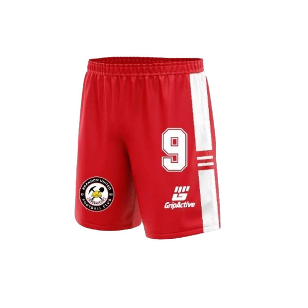 Brandon United FC Red Match Shorts