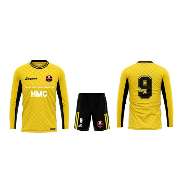 Heroes FC Yellow Goalkeeper Kit