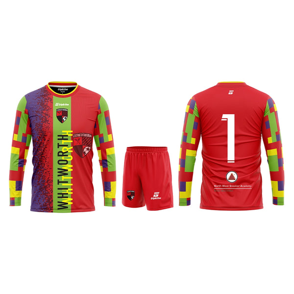 Whitworth FC Red Kites Goalkeeper Kit 1