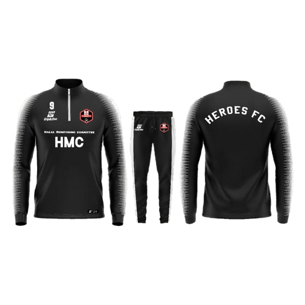 Heroes FC Black Tracksuit