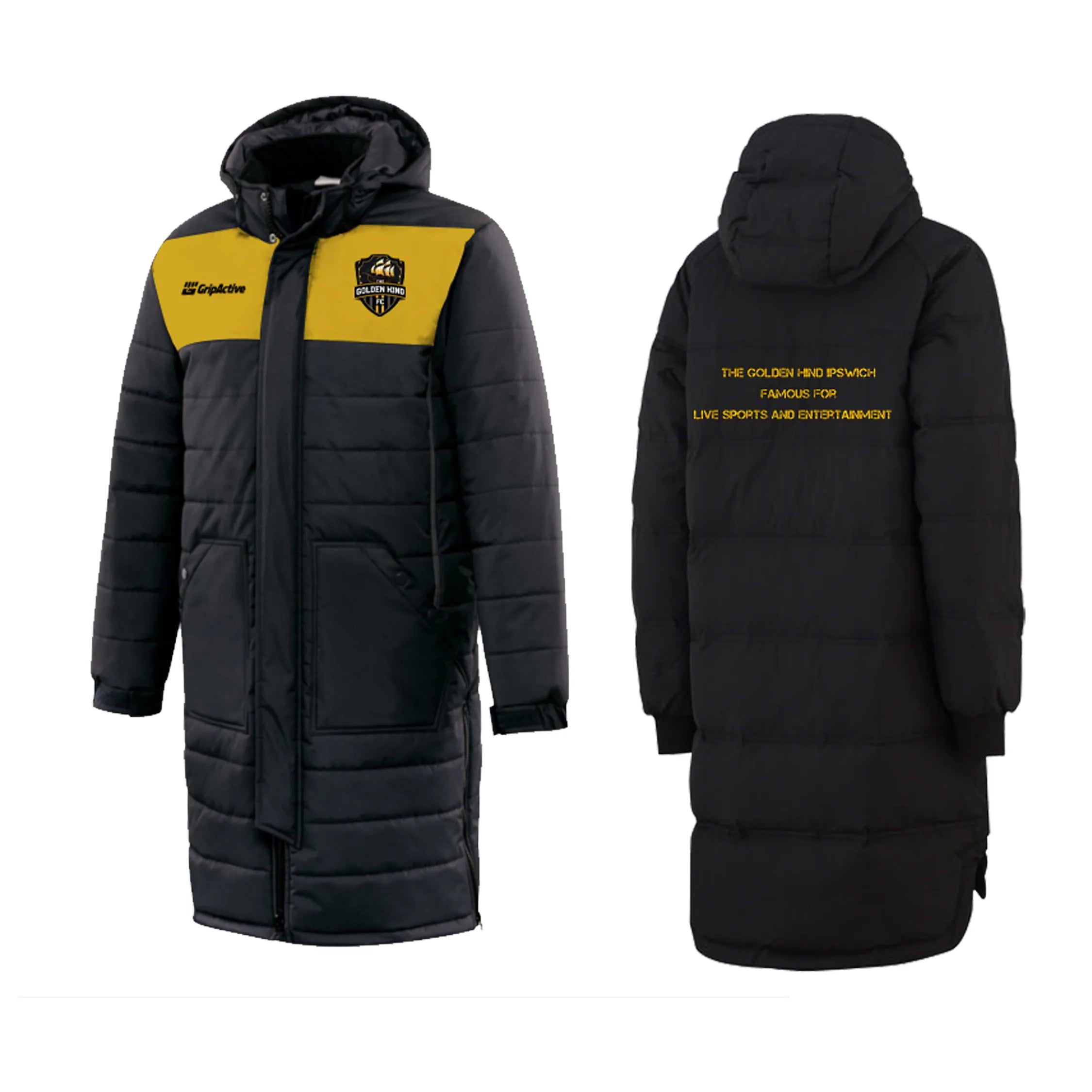 The Golden Hind FC Long Padded Jacket