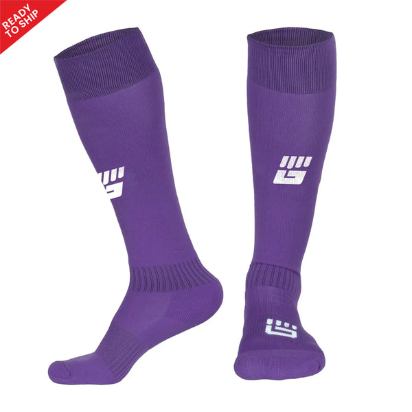 Purple Long Socks - Unisex Football GAA Gaelic Rugby