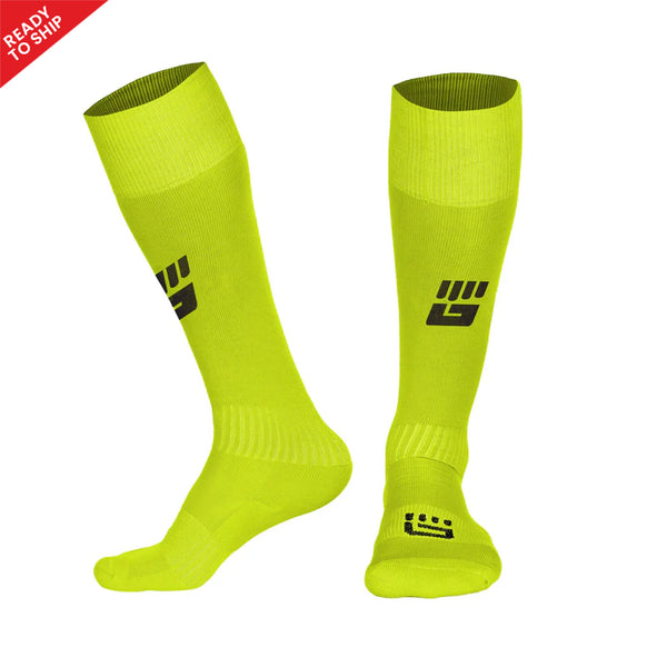 Yellow Long Socks - Unisex Football GAA Gaelic Rugby