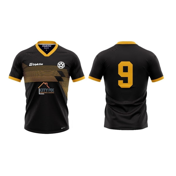 Condorrat FC Match Jersey - Black/Yellow