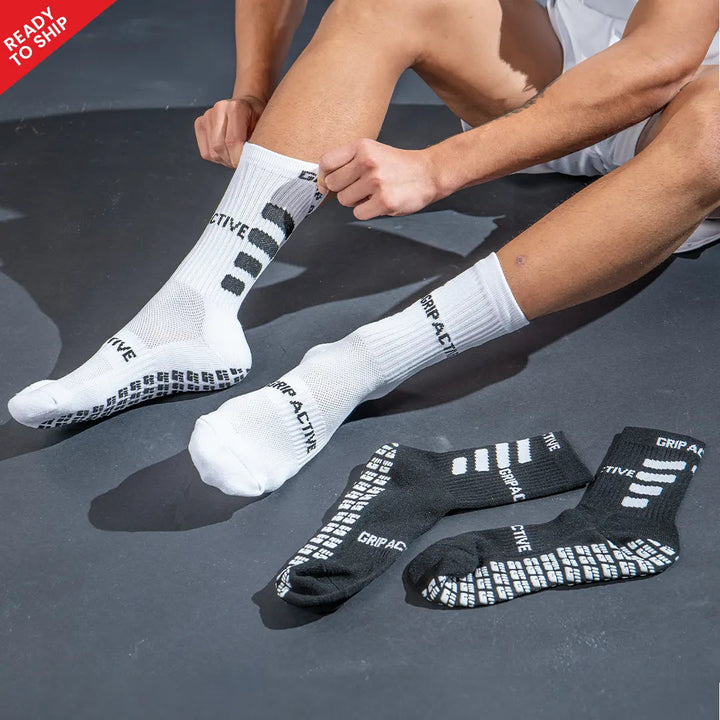 men's grip socks