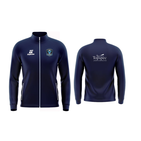 Veste de survêtement bleue du FC Supporting Charities