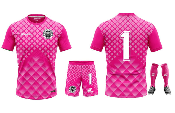 Leyton Lions Pink Goalkeeper Kit 4