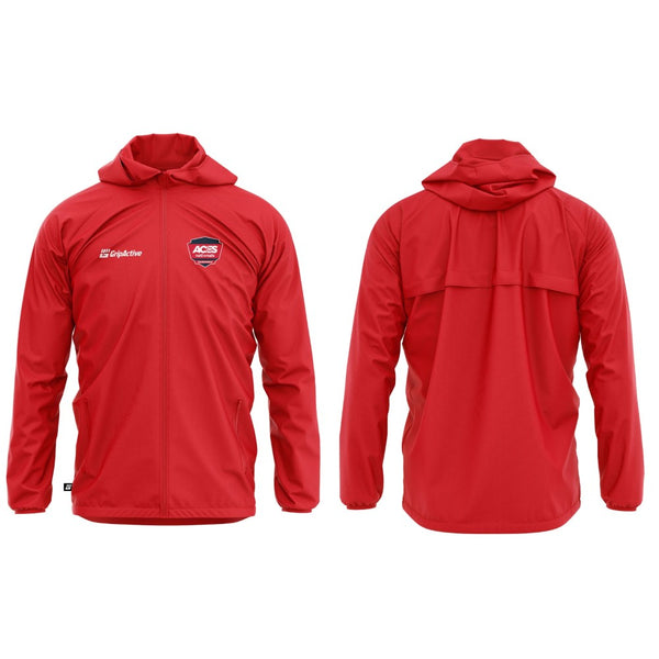 Aces Nationals Tournament Red Rainshell Jacket