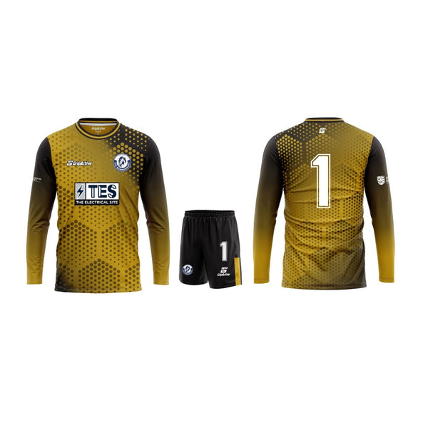 AFC Bermondsey Golden Goalkeeper Kit