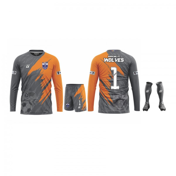 Barking Wolves FC Goalkeeper Kit 2