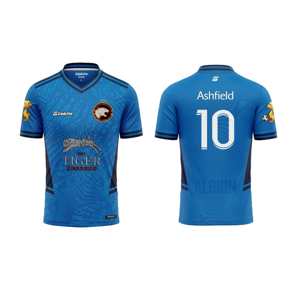 Maillot de match bleu Bedford Albion FC