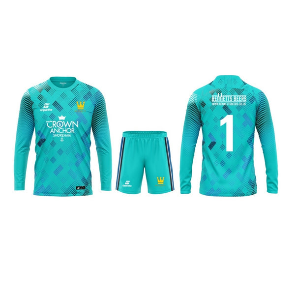 Bn Dons FC Pink Sea Green Goalkeeper Kit