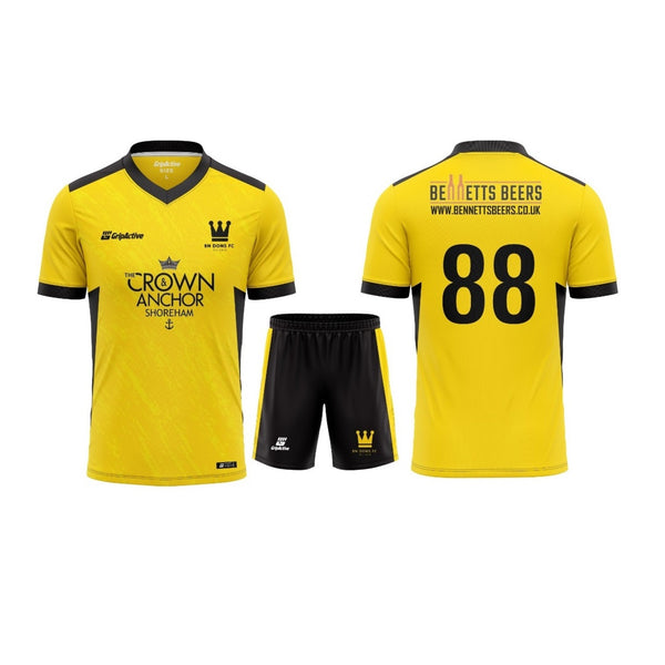 Bn Dons FC Yellow Match Kit