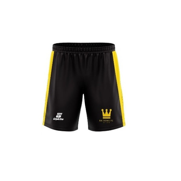 Bn Dons FC Black Match Shorts