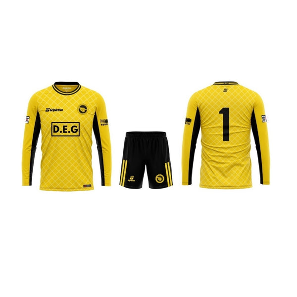 Cannons Wood FC Yellow Goalkeeper Kit