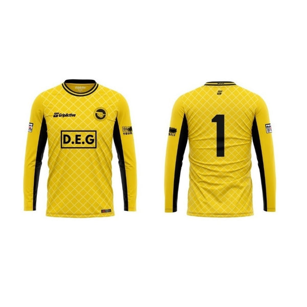 Maillot de gardien de but jaune Cannons Wood FC