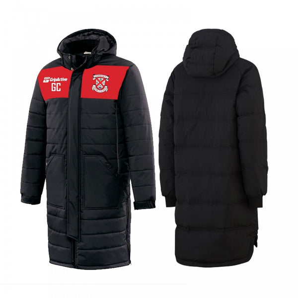 Clydebank AFC Long Padded Jacket