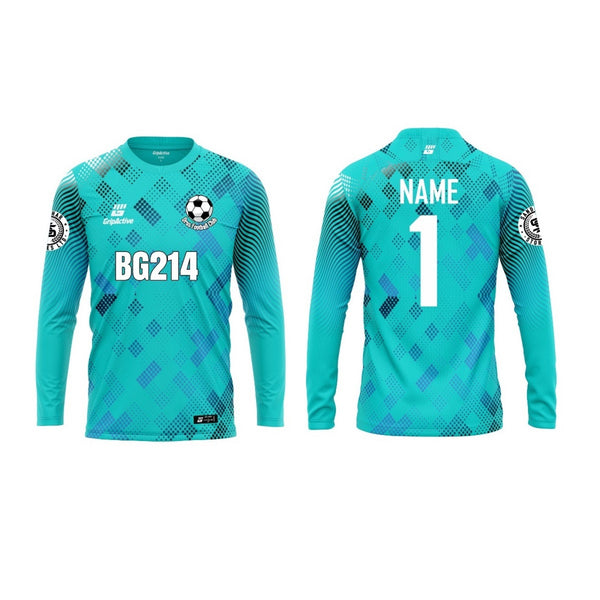 Drus Football Academy Sky Blue Goalkeeper Jersey