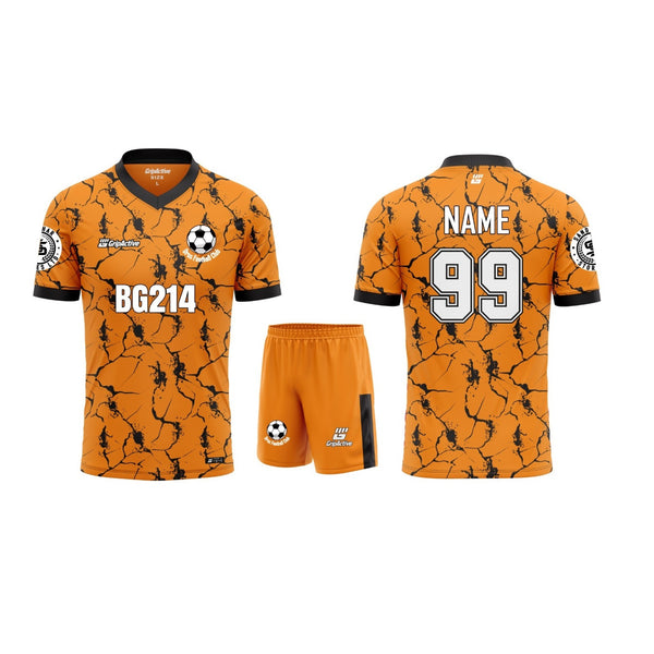 Drus Football Academy Orange Match Kit