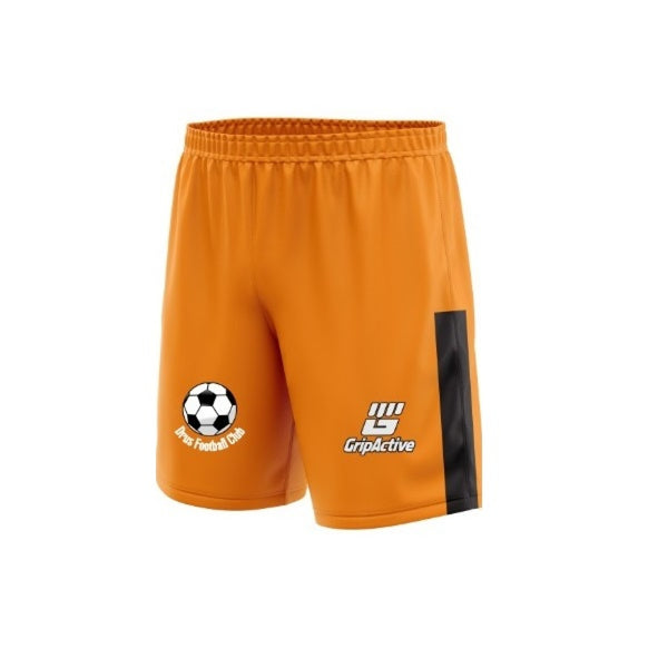 Drus Football Academy Orange Match Shorts