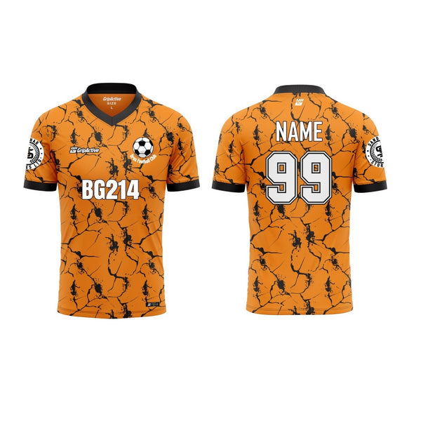 Drus Football Academy Orange Match Jersey