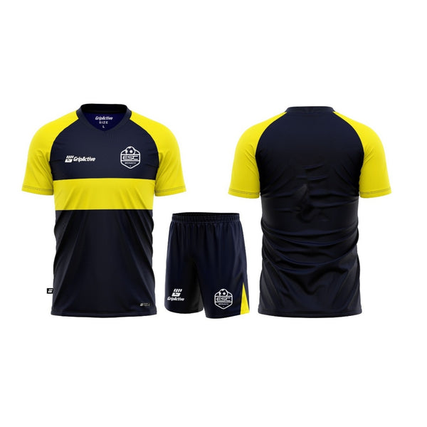 Kit Match ESC Monaco Jaune/Bleu