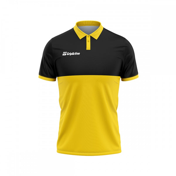 football polo shirt - yellow