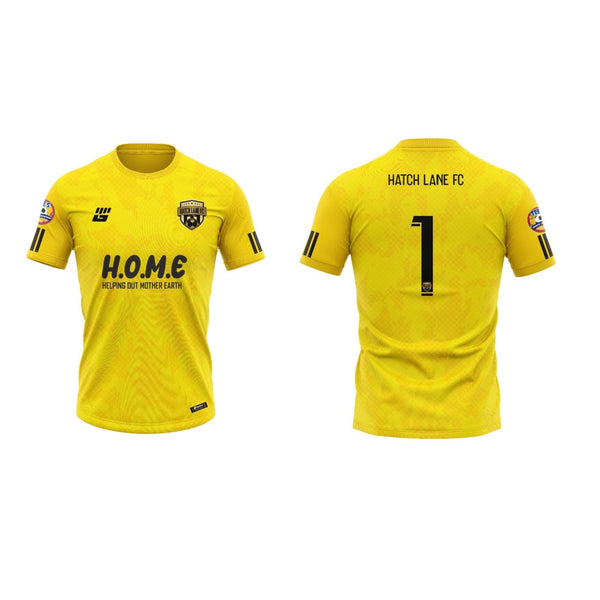 Hatch Lane FC Yellow Goalkeeper Jersey