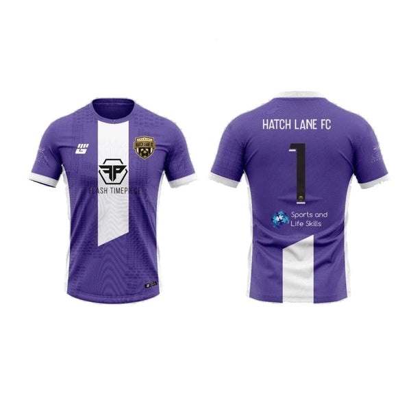 Hatch Lane FC Purple Half Sleeves Goalkeeper Jersey