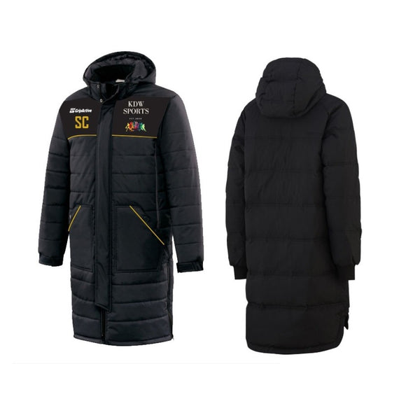 KDW Sports Long Padded Jacket