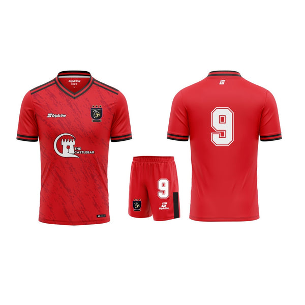 Kensal Town FC Red Match Kit