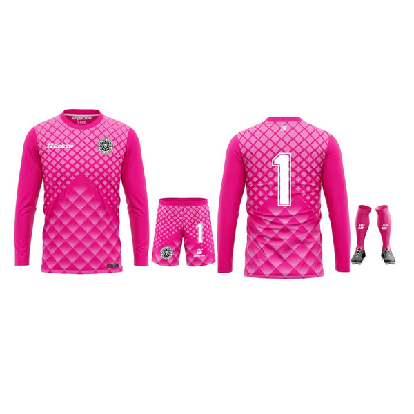 Leyton Lions Pink Goalkeeper Kit