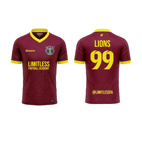 Maillot de match marron Limitless Football Academy