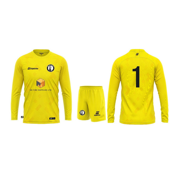 Maltby Social Yellow Goalkeeper Kit