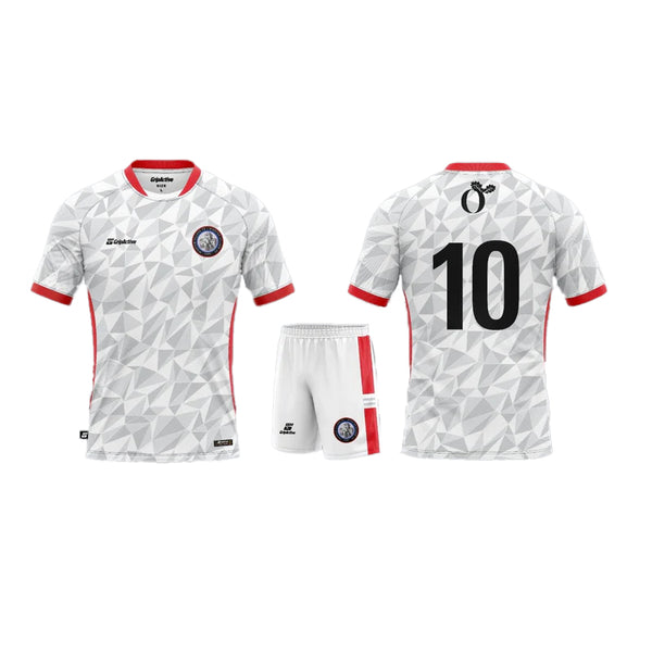 Kit de match blanc Minster Village FC