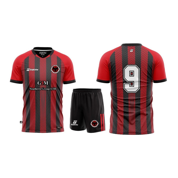 Northfleet Eagles Red Match Kit