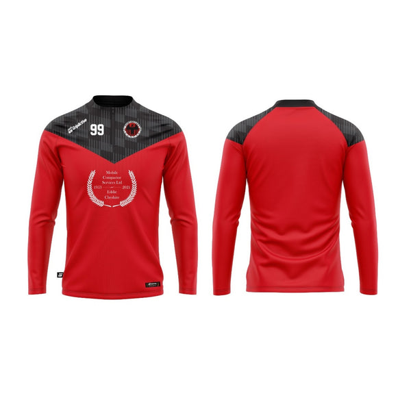 Northfleet Eagles Red Tracksuit Top