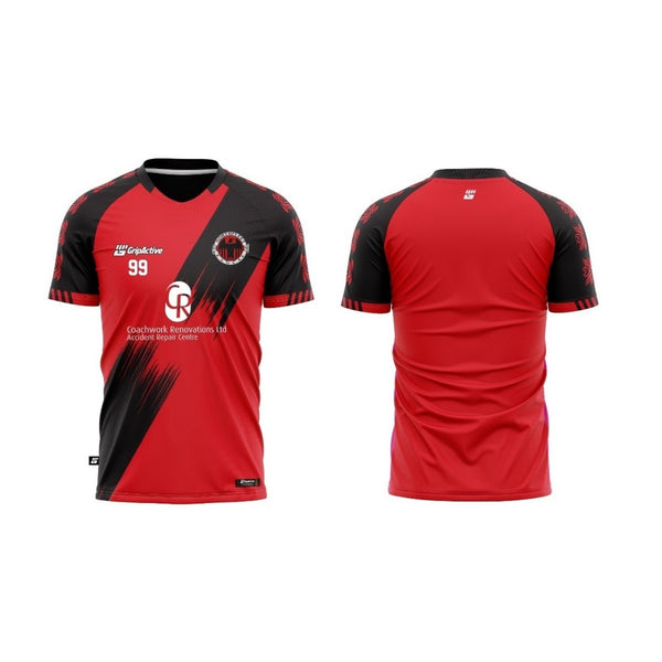 Maillot d'entraînement rouge Northfleet Eagles