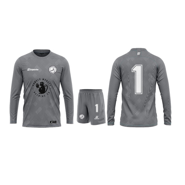 Priddys Hard FC Grey Goalkeeper Kit