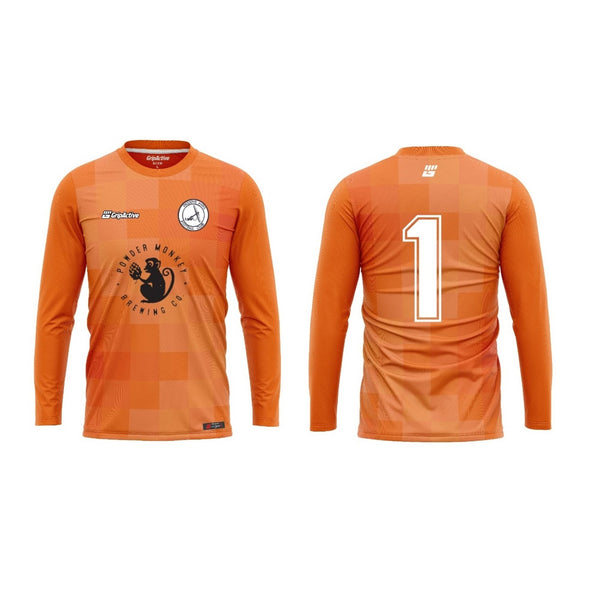 Priddys Hard FC Orange Goalkeeper Jersey