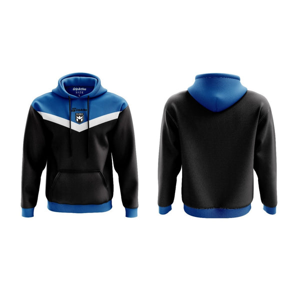 Still Men FC Black-Blue Hoodie