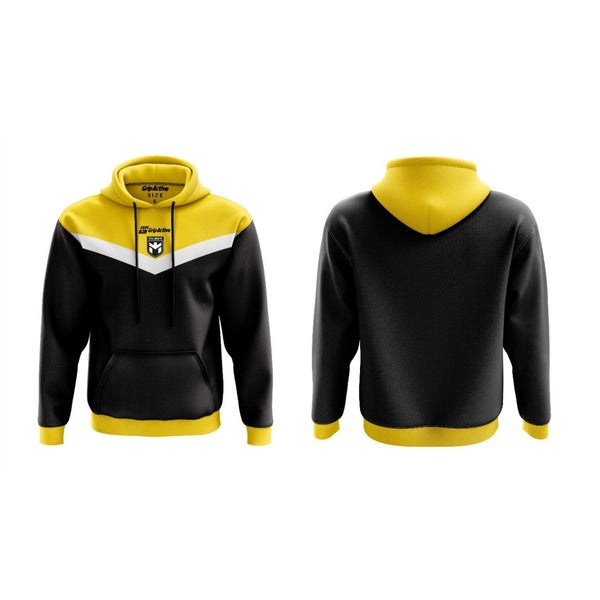 Sweat à capuche Still Men FC Noir-Jaune