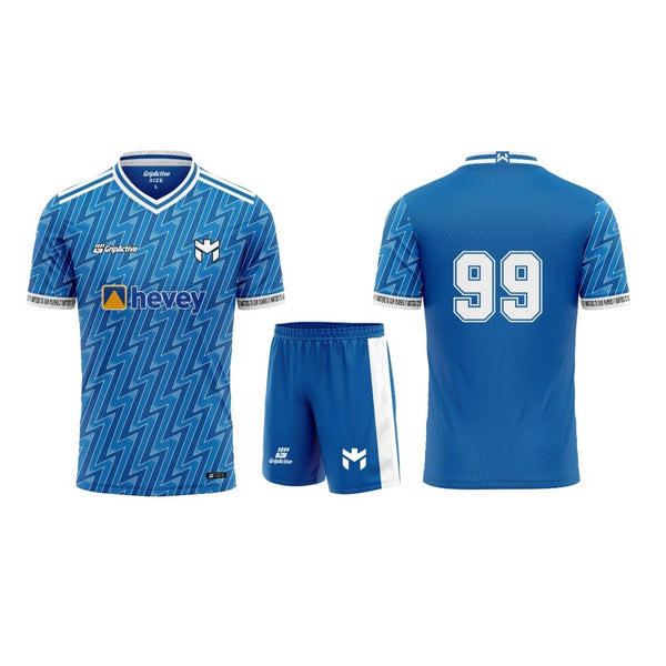 Still Men FC Blue Match Kit