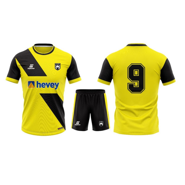 Still Men FC Yellow-Black Match Kit