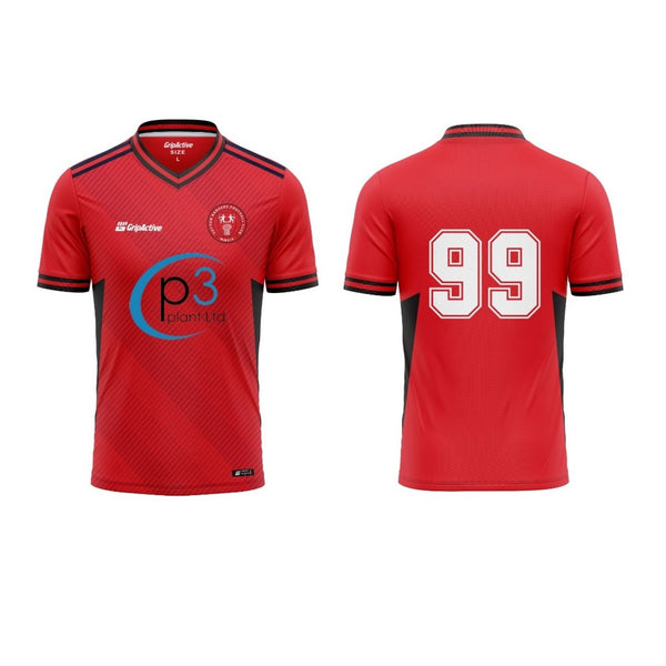 Sutton Rangers FC Red Match Jersey