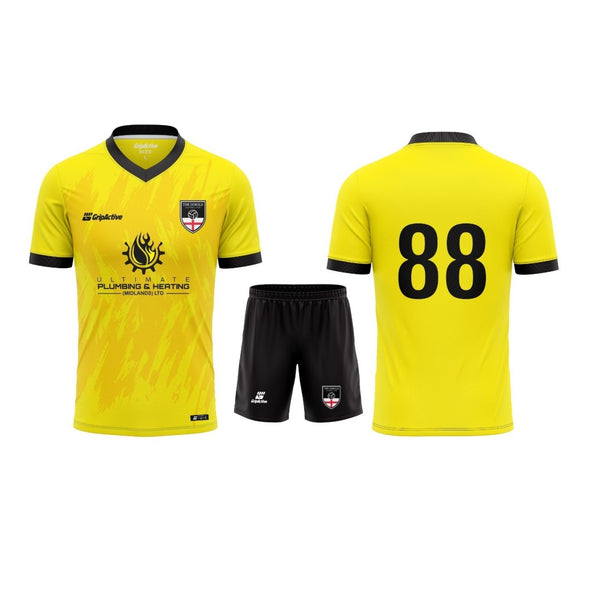 Le kit de match jaune Dingle FC