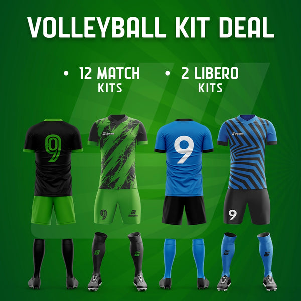 14 Volleball Kits Bundle Offer