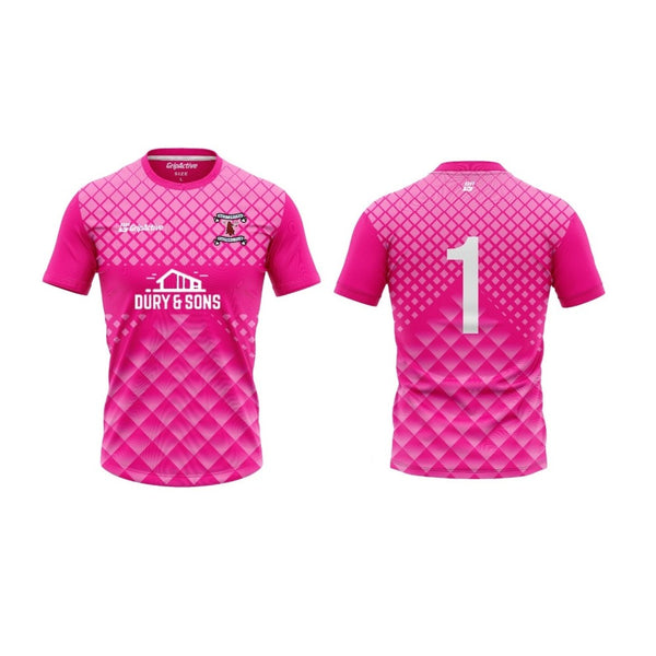 Maillot de gardien rose Westerham FC